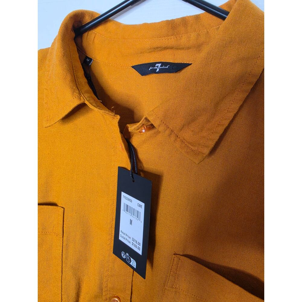 7 For All Mankind Button Down Shirt - Picture 7 of 7